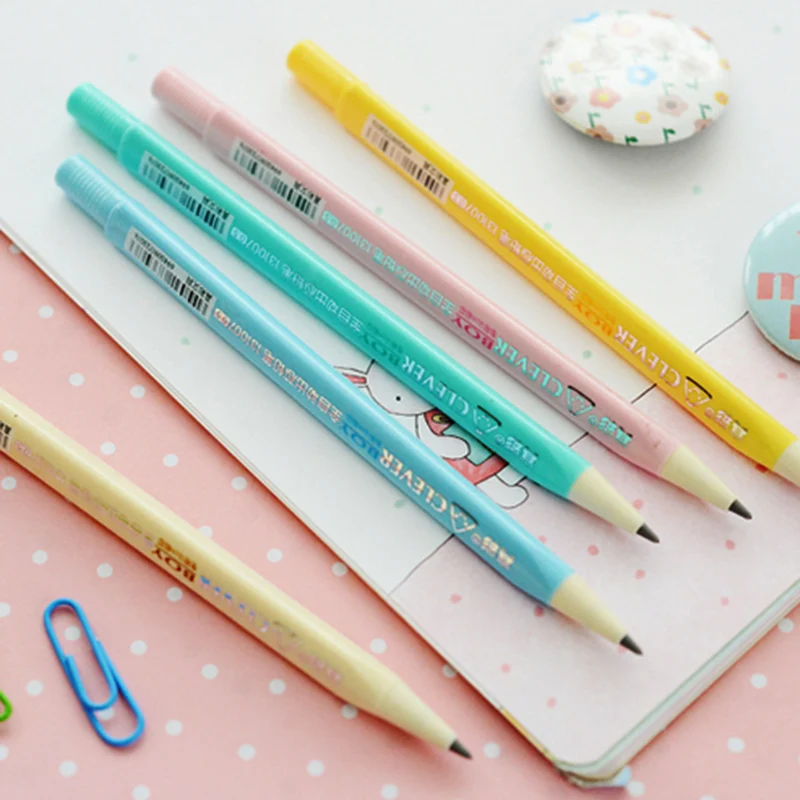 Полностью автоматический карандаш с сердечником 0 5 мм HB Бесплатный пишущий Новое