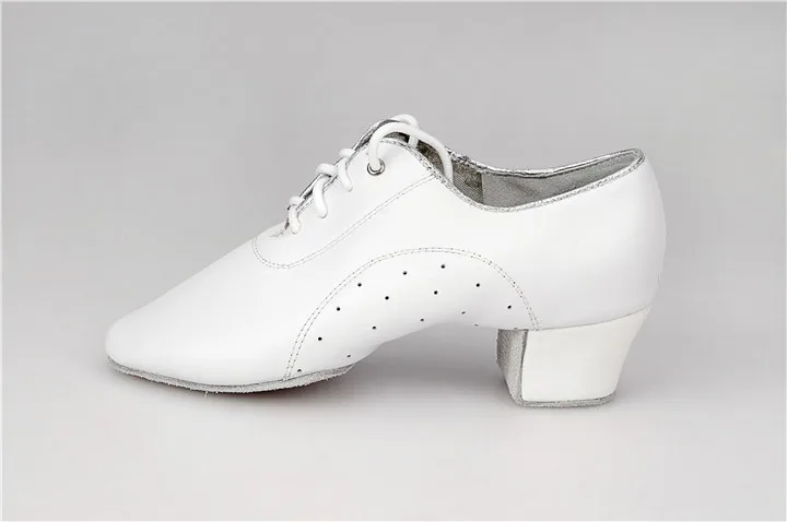 Туфли мужские кожаные для латиноамериканских танцев спортивная обувь с мягкой