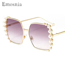 Женские квадратные солнцезащитные очки Emosnia дизайнерские