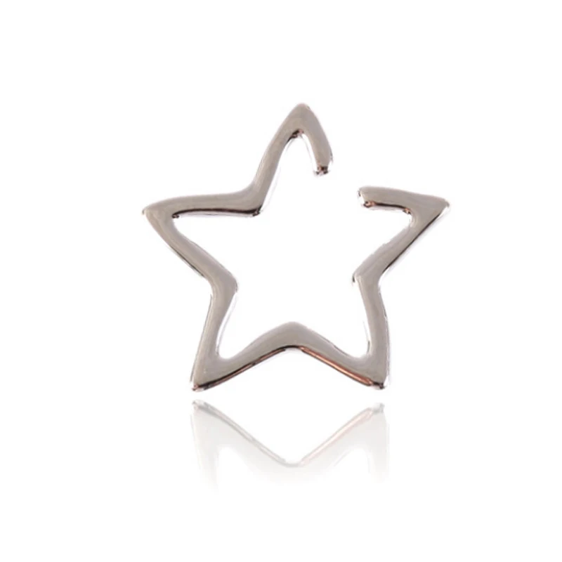 Распродажа 1 шт. черные новые серебристые серьги гвоздики без аллергии женские