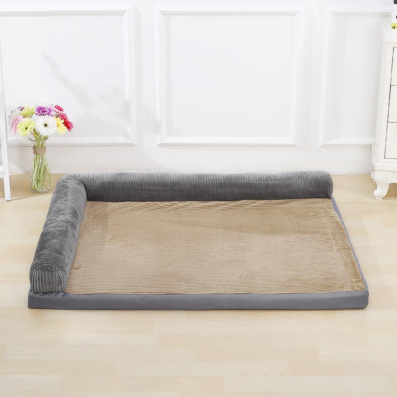 2019 большой размер толстый теплый коричневый коврик для домашних животных всех