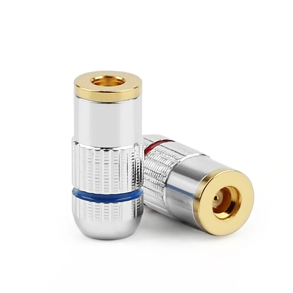 2 пары для MMCX женские наушники контактный разъем для UE900 SE535 SE215 W10 W20 W30 HiFi наушники припоя провода разъем бериллиевой меди