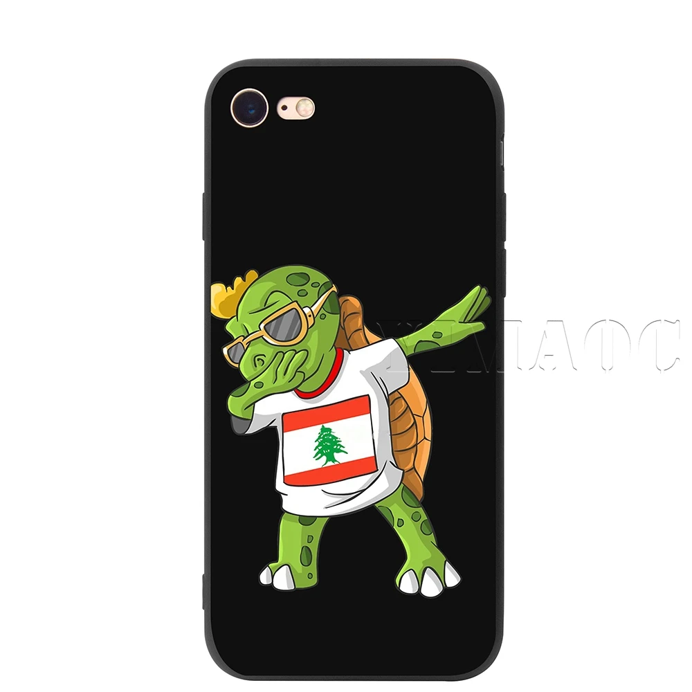 Мягкий силиконовый чехол YIMAOC lebanan Flag для iPhone 11 Pro XS Max XR X 8 7 6 6S Plus 5 5S SE - Цвет: 7