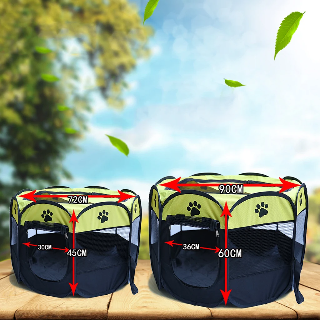 Портативный складной манеж для собак и кошек домик палатка Конура удобный забор