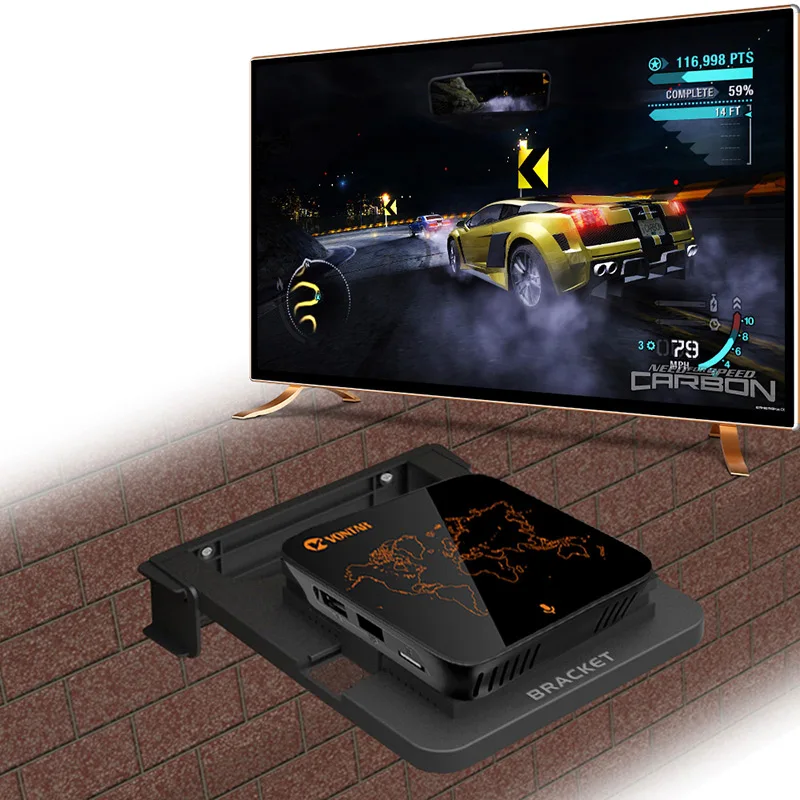 H1 складной кронштейн 100 135 мм для Android ТВ коробка Декодер каналов кабельного