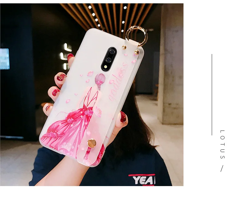 Чехол oneplus 7 pro силиконовый прозрачный силикон окрашенный ремешок для запястья чехол для телефона oneplus 7 Чехол, Fundas