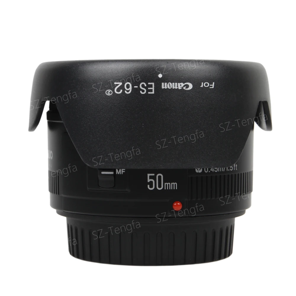 YONGNUO YN 50 мм объектив с фиксированным фокусом EF F/1 8 AF/MF lense большой диафрагмой