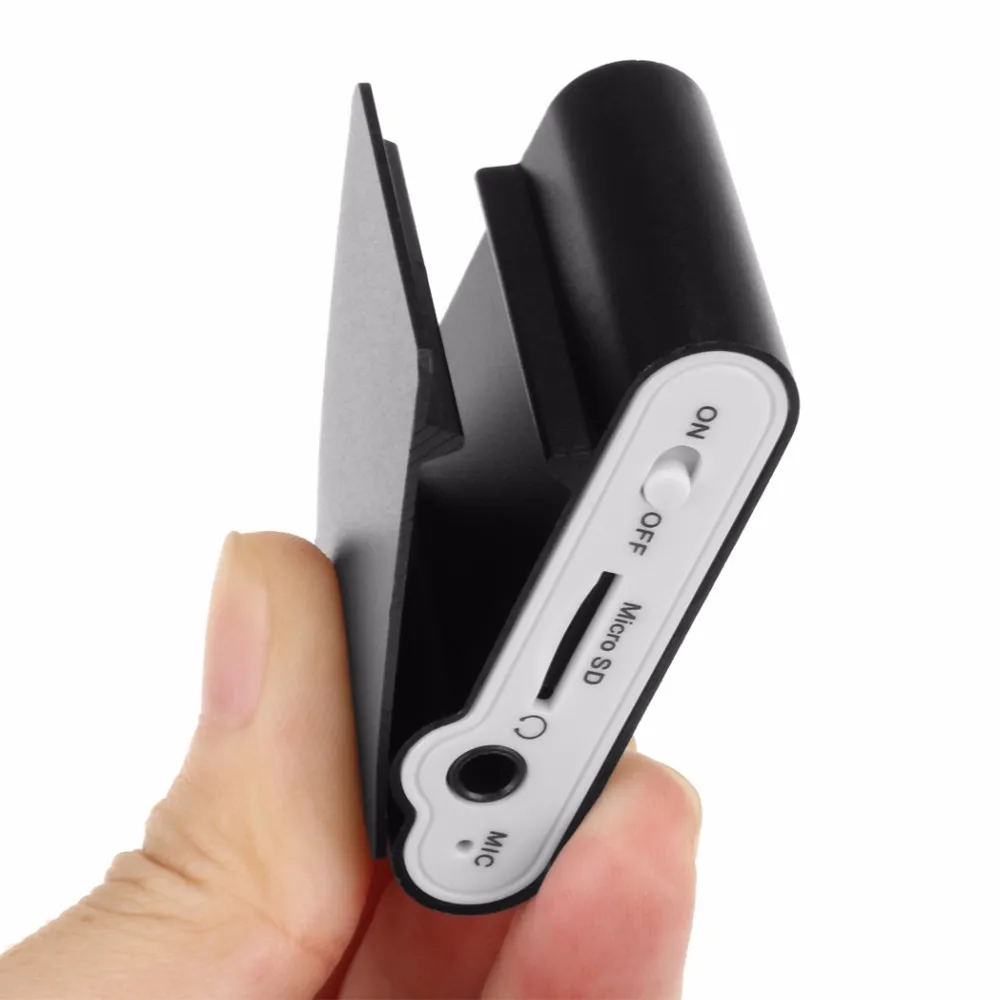 Мини MP3-плеер Клип USB ЖК-экран Поддержка 32 ГБ Micro SD может использоваться в качестве картридера