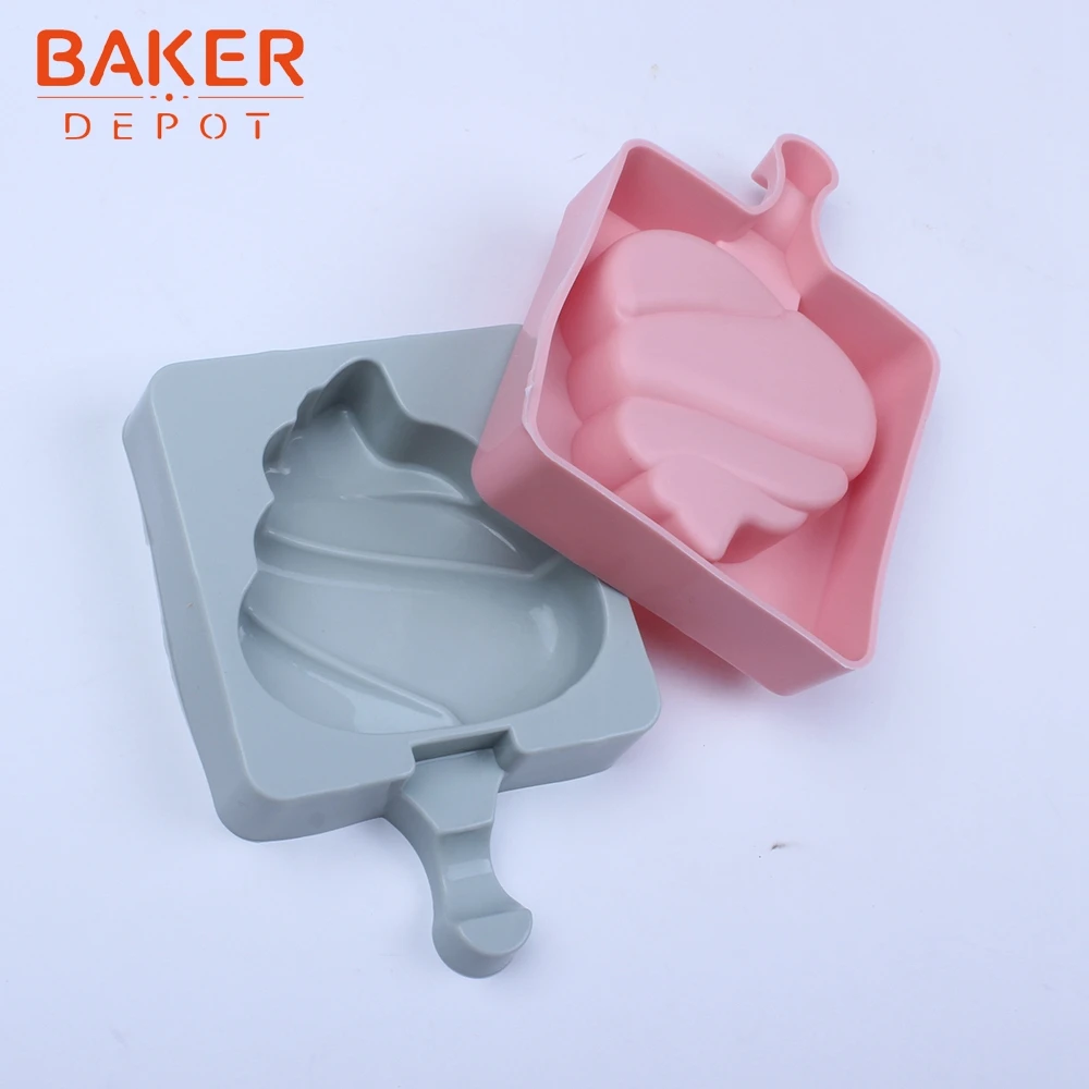 BAKER DEPOT силиконовая форма для мороженого замороженный ледяной куб лоток детские