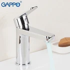 GAPPO смеситель для раковины хромированный смеситель для раковины для ванной комнаты Смесители для раковины Torneira Para Banheiro смеситель для горячей и холодной воды