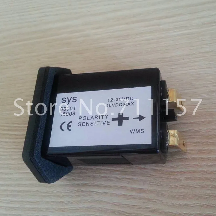 Промышленный экскаватор грузовик трактор дизельный двигатель счетчик часов прямоугольный счетчик часов Таймер DC 12 В 24 В AC 220 В