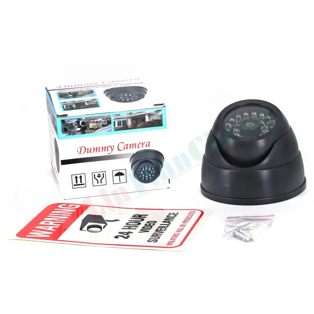 LINTIANCHENG 4 шт. наружное и внутреннее видеонаблюдение муляж купольная камера с