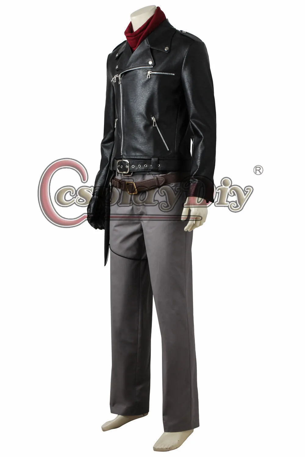 Ходячие мертвецы 8 сезона никерик Рик Граймс косплей мужской черный пиджак