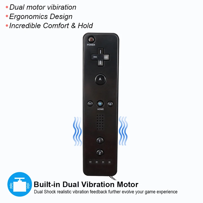 Беспроводной пульт дистанционного управления геймпадом Джойстик для Nintendo Wii без