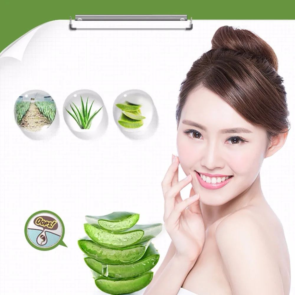 Средства для умывания лица Aloe Vera Gel уход за лицом крем по уходу за кожей на солнечных батареях, уход за угристой кожей косметический уход против морщин, акне отбеливание