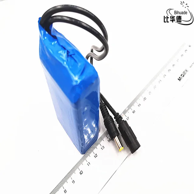 12V 5000mah литиевая батарея перезаряжаемая DC Батарея полимерная для монитора мотор