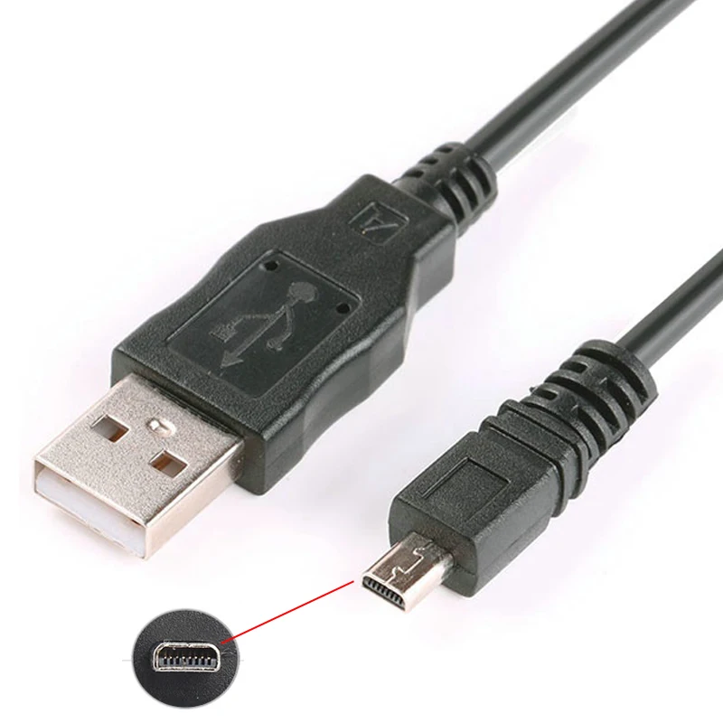 USB-кабель для передачи данных и камеры 8 контактов 150 см 10 шт. | Электроника