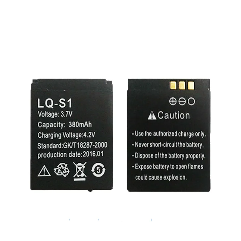 OCTelect LQ-S1 Смарт часы мобильный телефон батарея 380 мАч+ задняя крышка LQ-S1