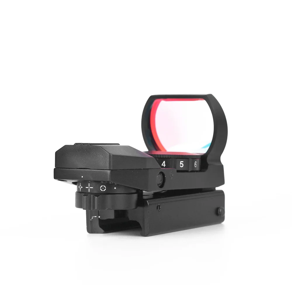 LUGER прицел с красной точкой тактический голографический отражением 4 сетчатый