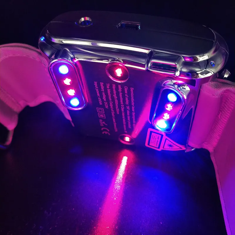 smart health products real techniques electro massager wearable devices laspot gd07 w 1 diabetic watch laser blood irradiation free global shipping