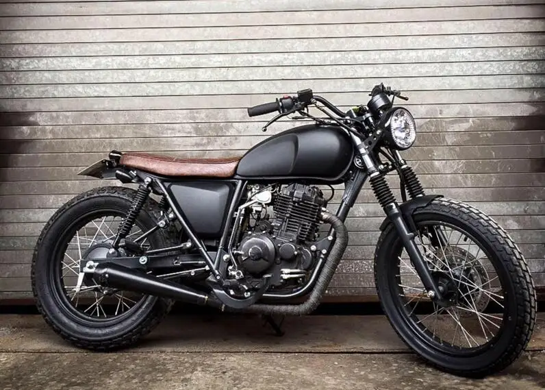 Неокрашенный скремблер Mutt Mash Motocycle модифицированный топливный бак пустой винтажный Ретро Кафе Racer топливный бак емкостью 12л