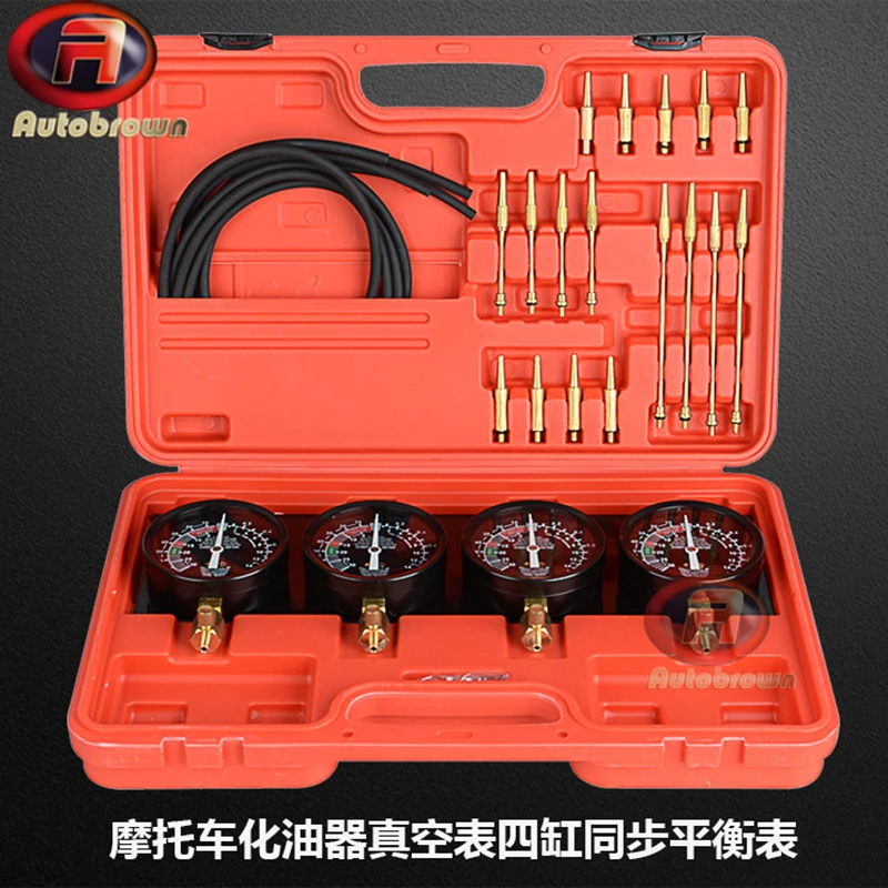 Vacuum Gauge 4-Carb Carburetor Carburetter Synchronizer Set kit | Инструменты