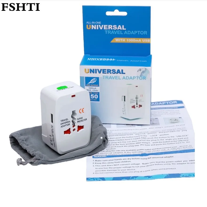 Универсальный переходник с двумя USB портами универсальное зарядное устройство