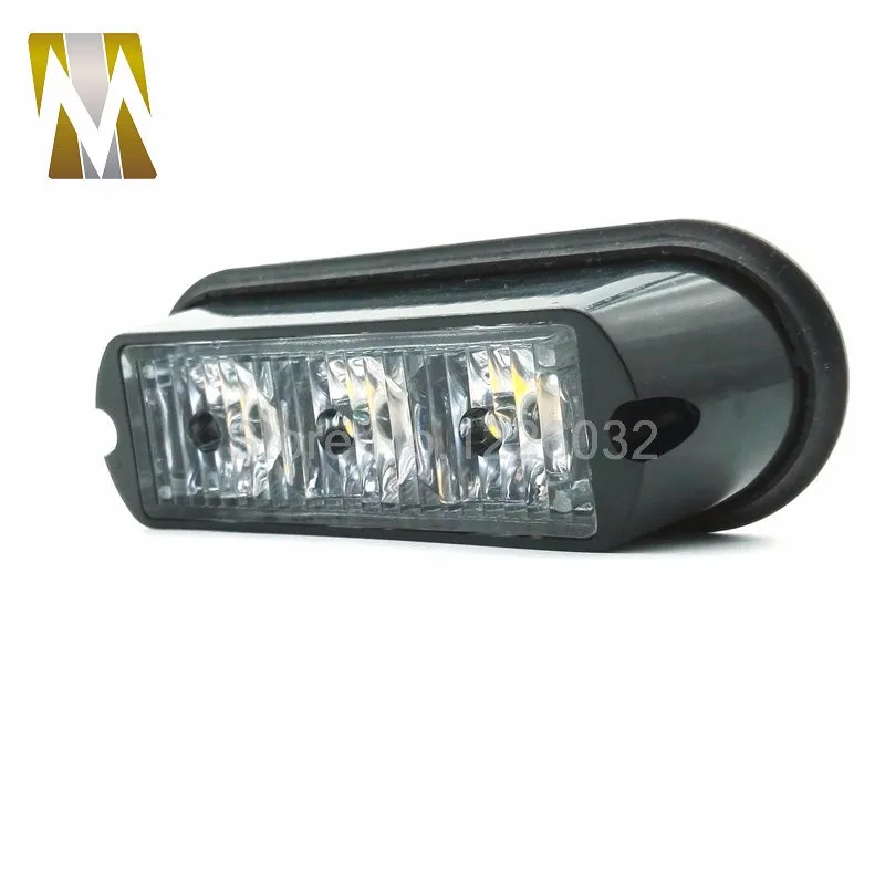 5 цветов высокого Мощность 12 V/24 V 3 светодиодный Водонепроницаемый автомобиль Грузовик аварийный стробоскоп вспышка Предупреждение светильник желтый красный сине-белые зеленый