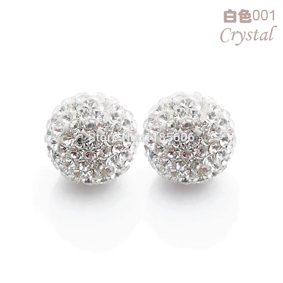 Модные амулеты шамбалла прозрачные хрустальные бусины DIY Аксессуары подходят