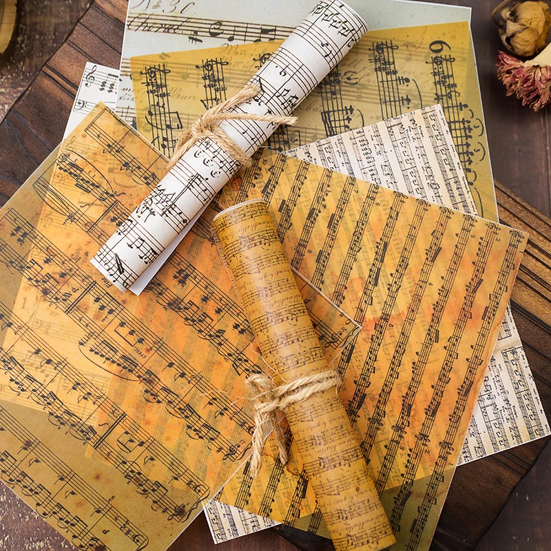 8 P/PACK Ретро Цветы/карты/газет/навигация без резинки руководство Материал декоративные наклейки DIY дневник в стиле Скрапбукинг стикер