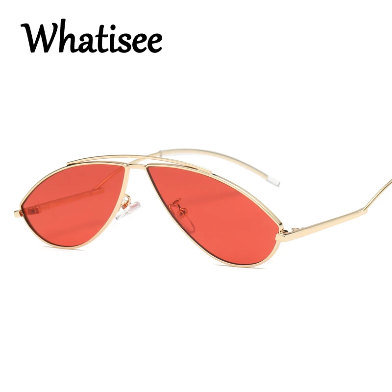 Солнцезащитные очки авиаторы Whatisee женские винтажные маленькие брендовые