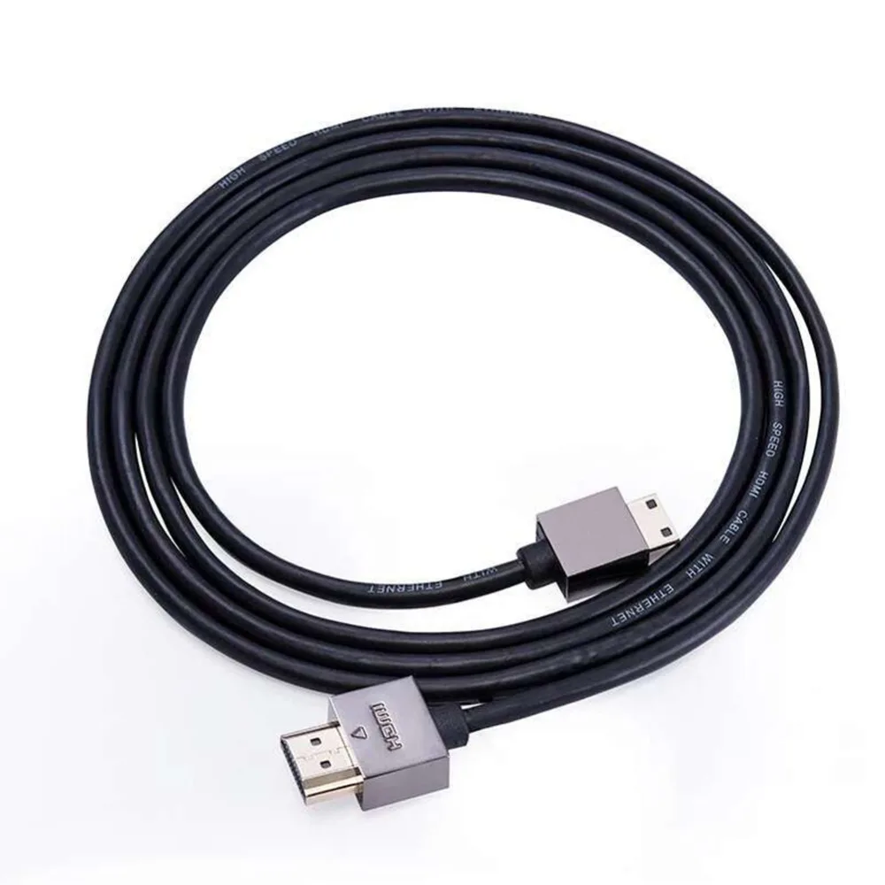 Ультратонкий гибкий HDMI 2,0 с высоким уровнем Скорость кабель, Поддержка 3D, 4K@ 60 Гц, Ethernet, реверсивным звуковым для PS4, X, K-коробка nintendo переключатель и т. д