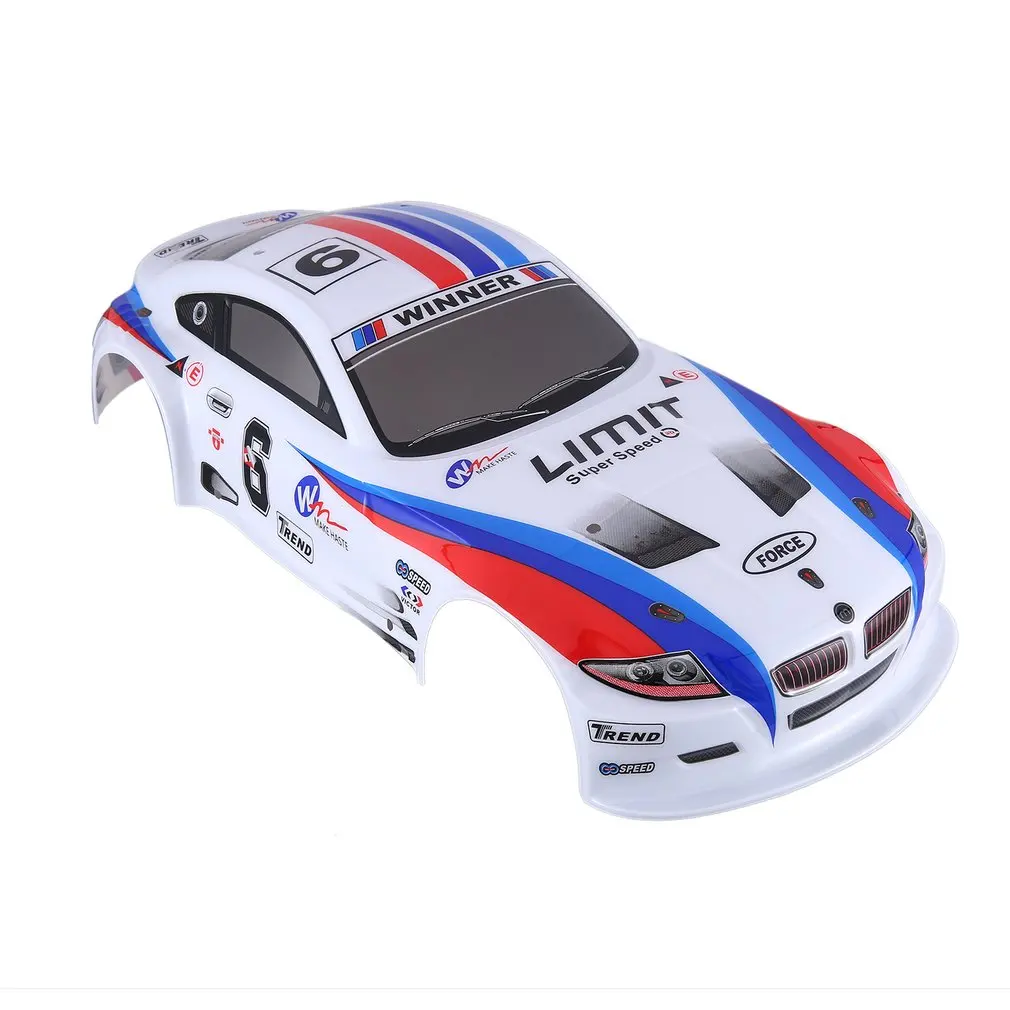1/10 RC корпус автомобиля для 1:10 гоночного плоский спортивный Дрифт автомобиль RTR