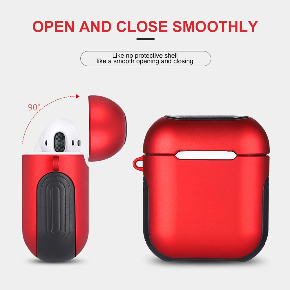 Ascromy беспроводной чехол для зарядки наушников Apple Airpods Чехол Air pods аксессуары