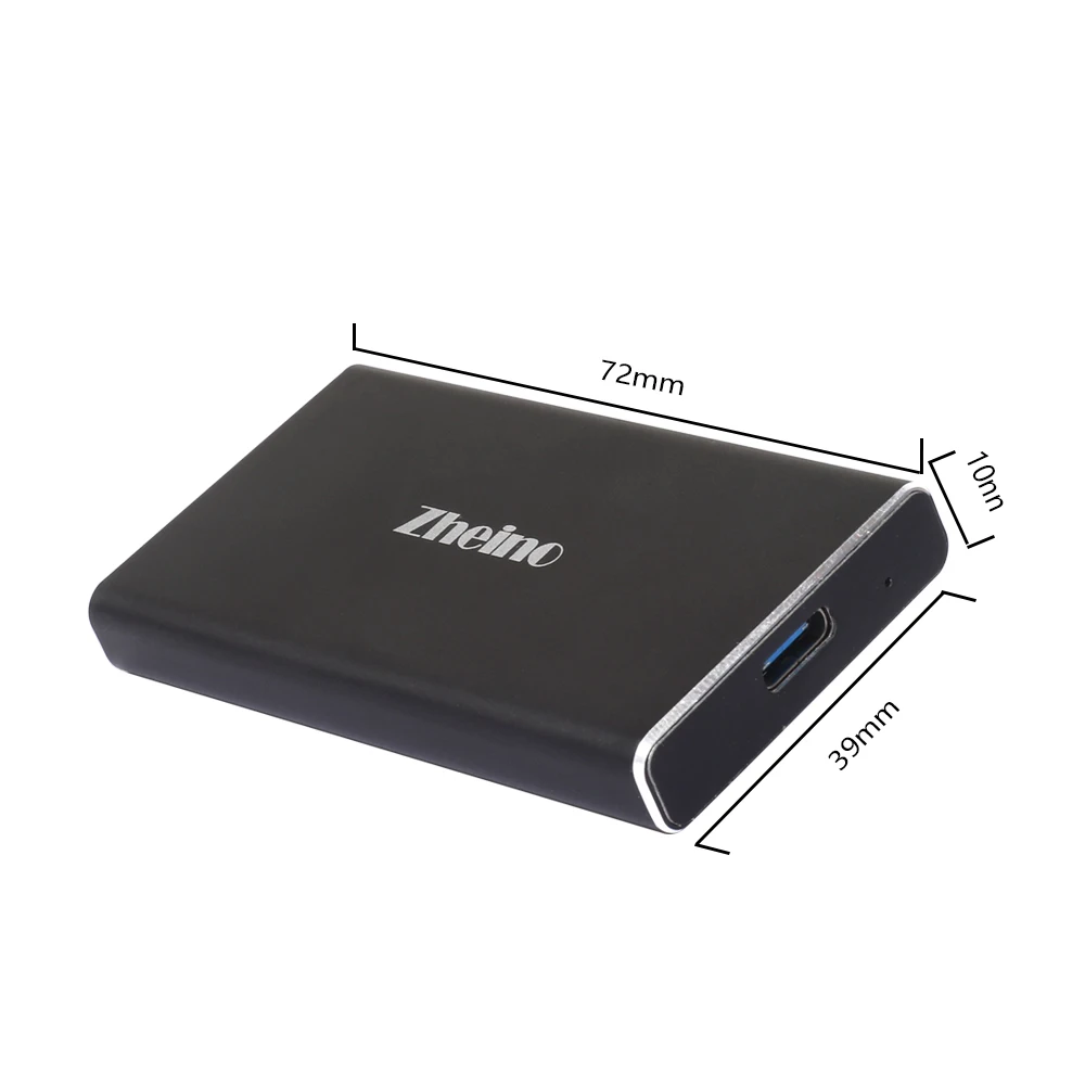Zheino USB 3,0 Портативный внешний 120 ГБ 240 ГБ 128 ГБ 256 ГБ 512 ГБ SSD Алюминиевый Чехол mSATA твердотельный накопитель для ноутбуков