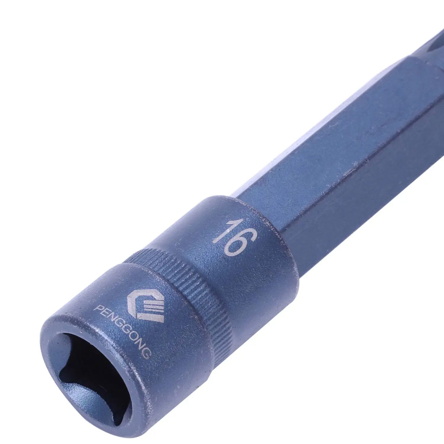 PENGGONG 100 мм M16/M10/M8/M6/M14/M12 сплайн немного разъем 1/2in отвертка для вскрытия устойчивые колеса Орехи Цилиндр головкой