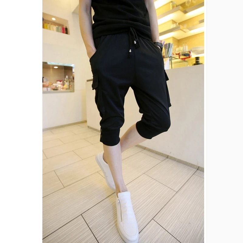 Не основные мужские повседневные брюки модные леггинсы кожаные компрессионные