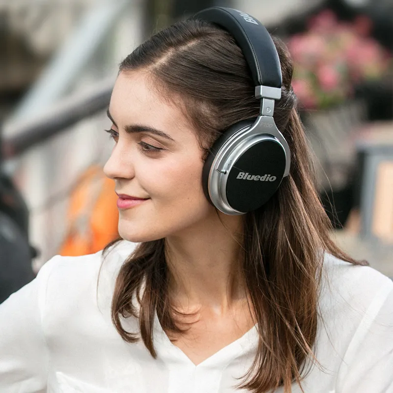 Bluedio F2 активное шумоподавление беспроводные Bluetooth наушники Беспроводная