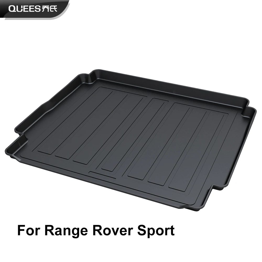 QUEES Custom Fit Cargo Liner Carpet Tray Mat for Land Rover Range Sport L494 2013 2014 2015 2016 2017 |