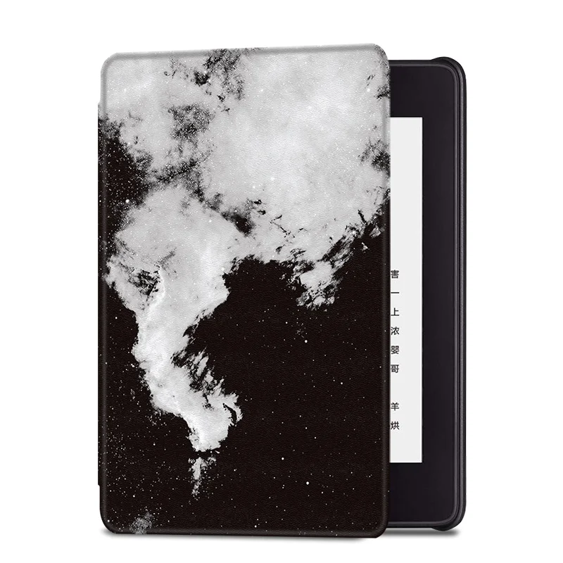 Nebula Умный чехол-Обложка BOZHUORUI для Amazon New Kindle Paperwhite 4 eReader(10 поколение выпущено) Магнитный Ультратонкий чехол - Цвет: Nebula
