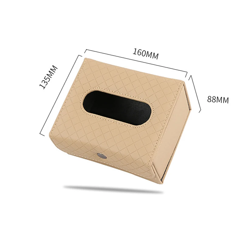 Автомобильный подлокотник коробка для салфеток креативный держатель кожаного