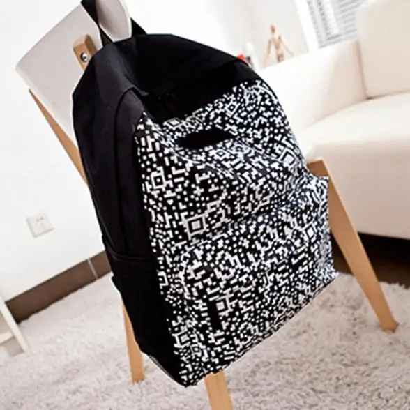 2015 New Trend Of Women Backpack Bag For Sports Fashion two-dimensional code Student Shoulderbag | Багаж и сумки
