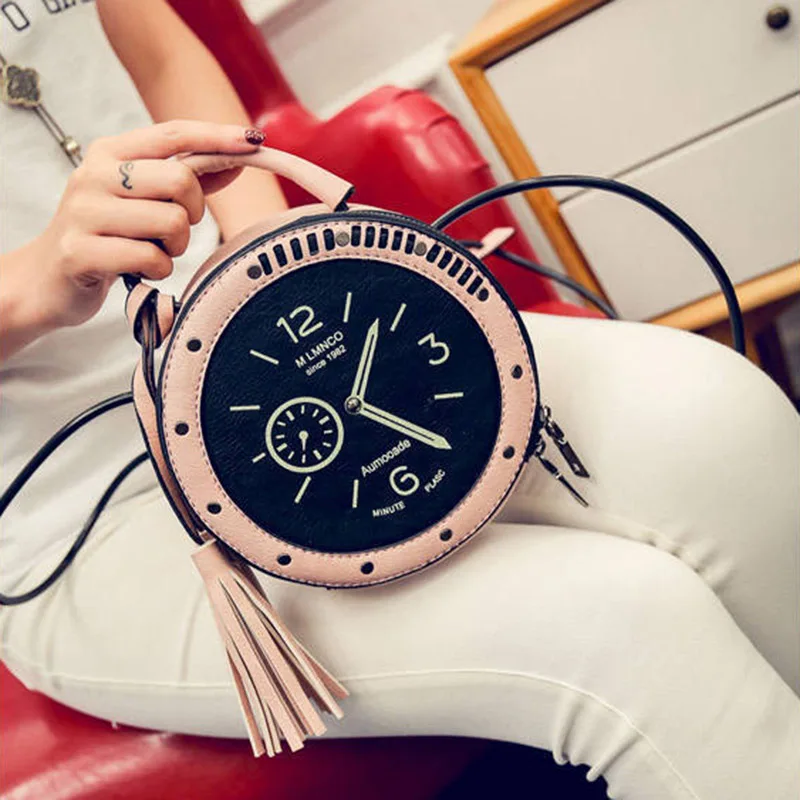 Новые женские часы с кисточкой сумка через плечо INS популярная модная женская