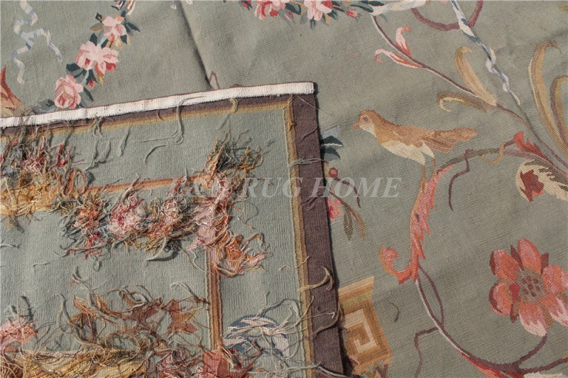 Бесплатная доставка 6'X9' Французский Aubusson ковер 100% ручной работы Новая