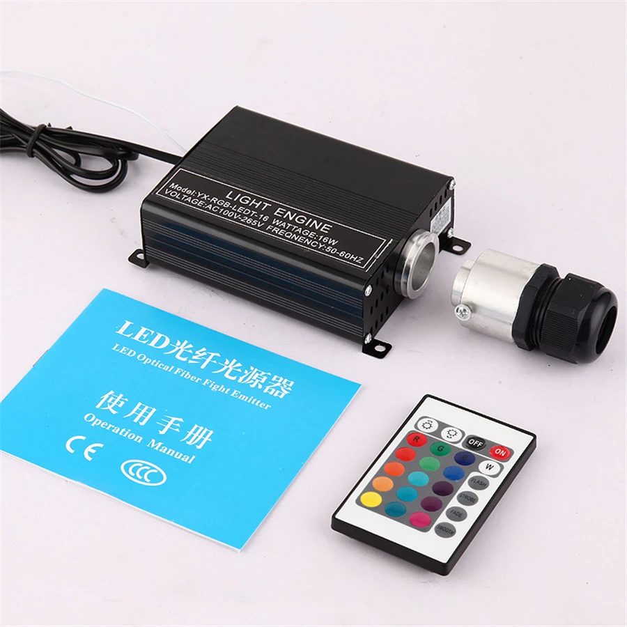 Цветная(RGB) 150/200/300 шт.* 0,75 мм* 2 м светодиодный оптоволоконный светильник звезда потолок комплект светильник s оптический светильник ing дистанционного двигателя домашнего декора автомобиля