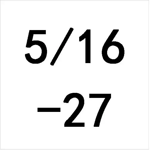 27 UNS 5/16-18 5/16-20 5/16-24 5/16-27 UNC UNF UNS HSS правый ручной кран TPI резьбы инструменты прессформы обработки 5/16 5/1"-18 20 24 27 - Цвет: 27 UNS