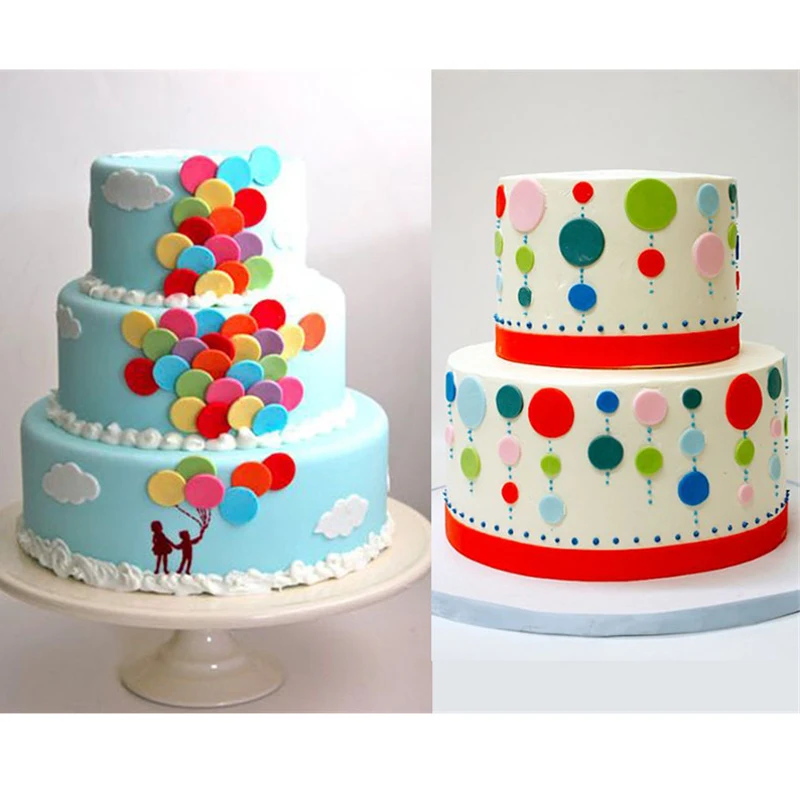 16 шт. квадратный/круглый/сердечный/Овальный/пятиточечный Плунжер для тортов