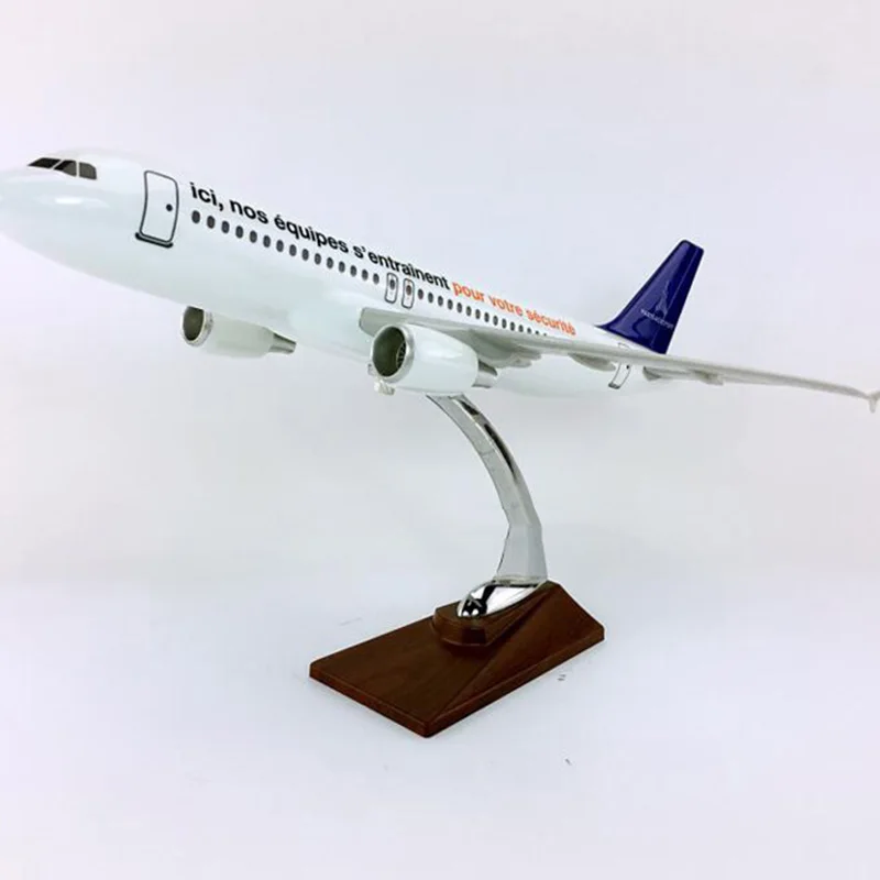 36 см 1: 100 Airbus A320 200 модель AEROPORTS DE PARIS airlines с базовым сплавом самолета Коллекционная