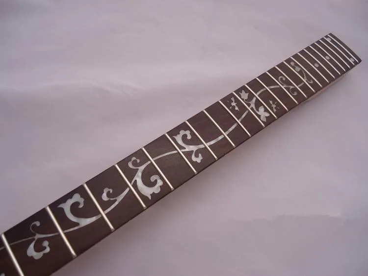 Дисадо 24 лада мозаика цветы электрогитара клен шея гитарные струны замок оптовая