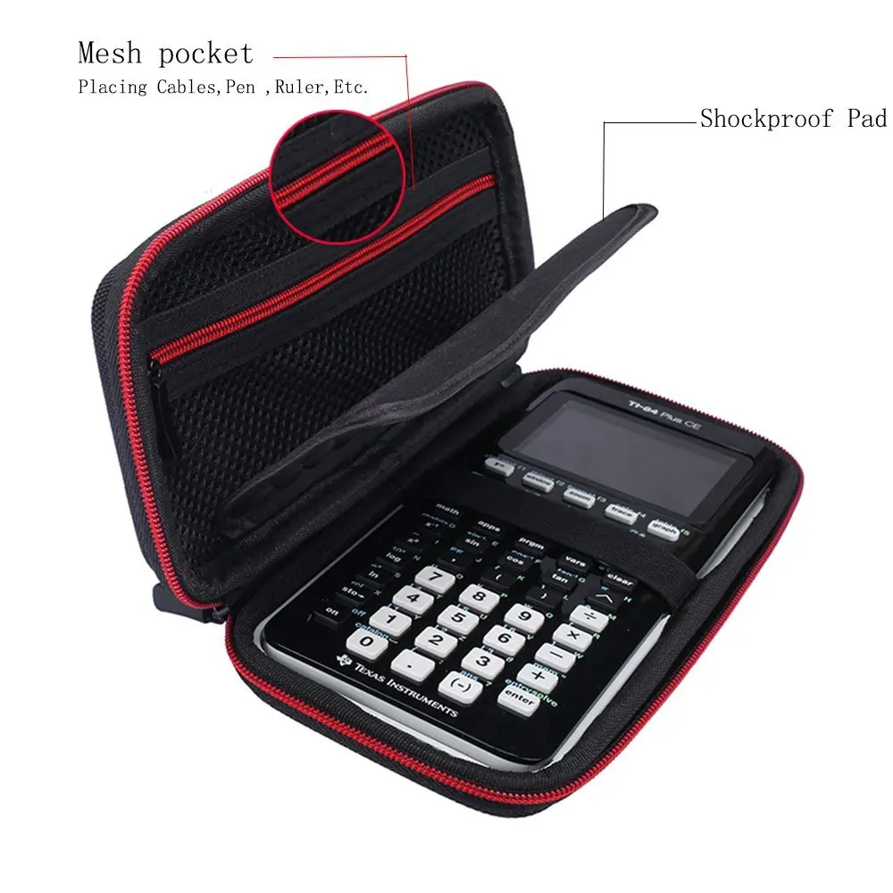 2020 Portable Protective Box Cover Bag Case For Texas Instruments TI-84 Plus CE Graphics Calculator 83 85 89 82 / C | Электроника